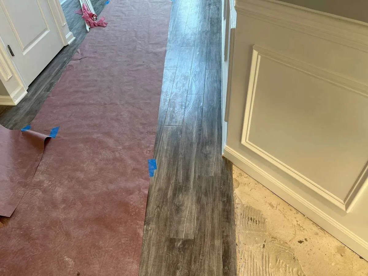 Completed marble shower restoration in Papillion